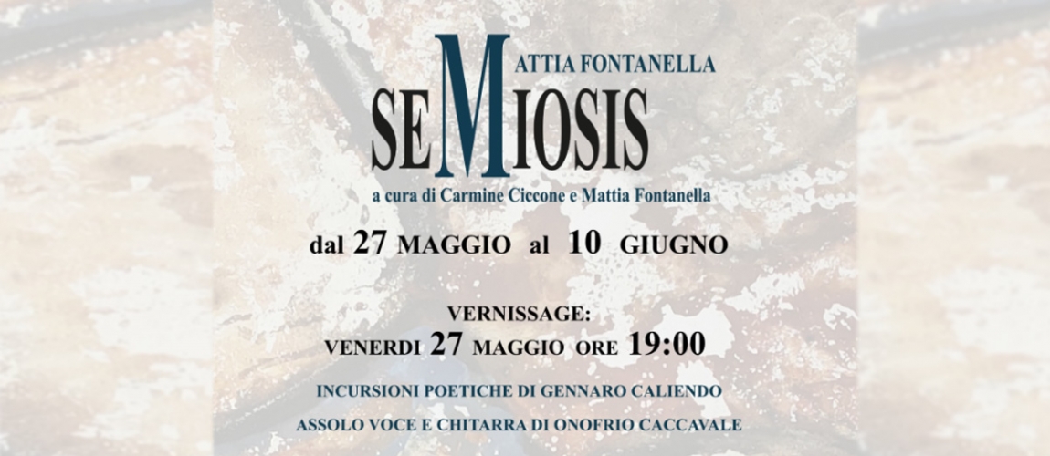 Inizia la mostra SEMIOSIS di Mattia Fontanella