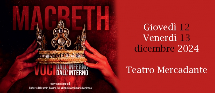 Convegno Macbeth, voci dall&rsquo;inferno/voci dall&rsquo;interno