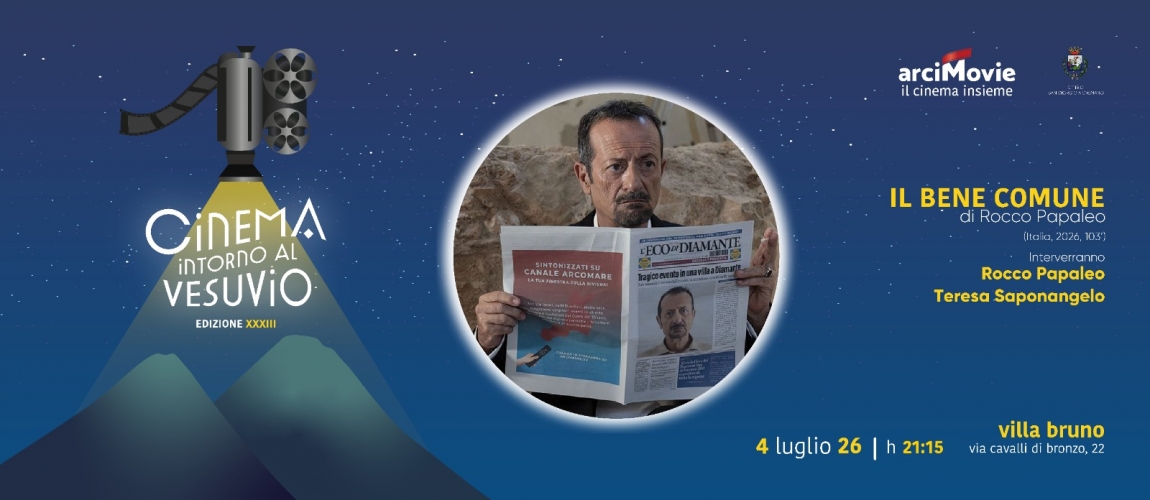 Rocco Papaleo e Teresa Saponangelo a Cinema Intorno al Vesuvio