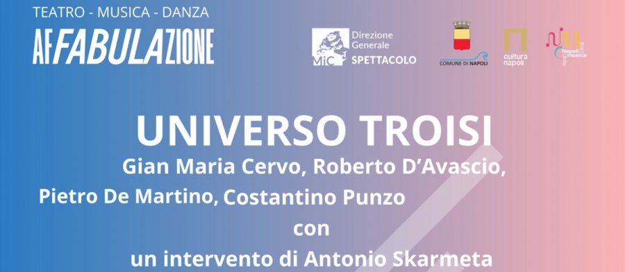 Universo Troisi - Spettacolo gratuito al parco Attianese