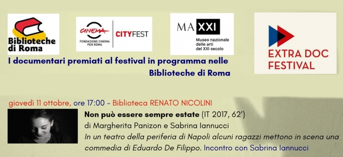 NON PU&Ograve; ESSERE SEMPRE ESTATE nelle Biblioteche di Roma
